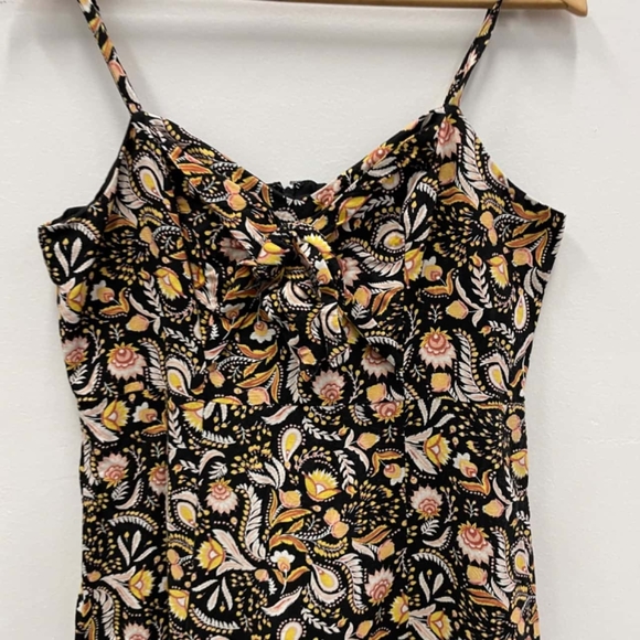 SEED HERITAGE Linen Floral Paisley Midi Dress - Picture 14 of 16